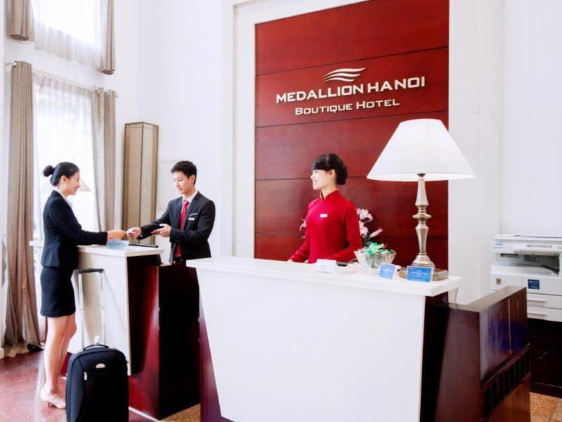 Medallion Hanoi Hotel Bagian luar foto