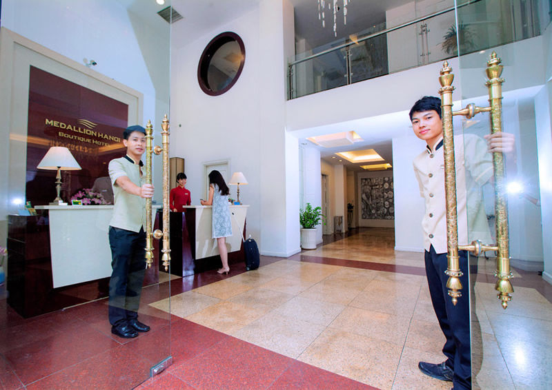 Medallion Hanoi Hotel Bagian luar foto